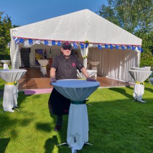 Chef Deiric Walsh Marquee Catering 365 Dublin Catering Company